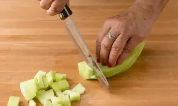 How to cut Honeydew melon